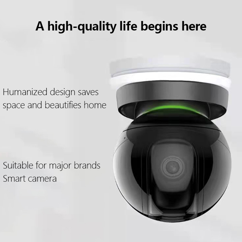 [Tràn đầy năng lượng] 1 Bộ khung camera không có đinh gắn tường Camera giám sát giữ W keo vít đế
