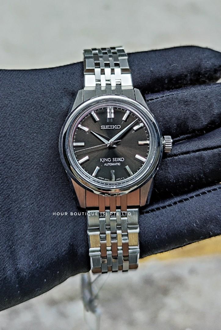 Brand New King Seiko Sunburst Black Dial Men's Automatic Watch SDKS005  SPB283 | Lazada Singapore