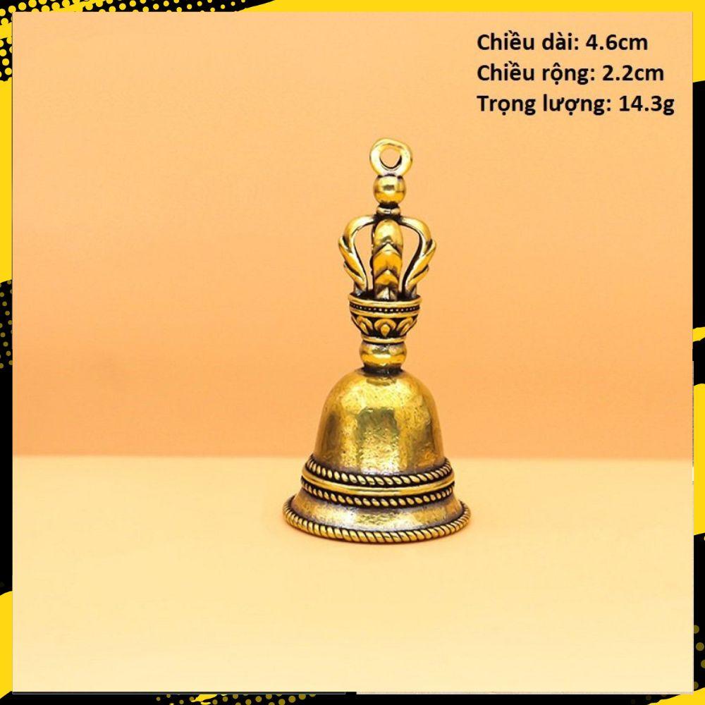 Đồng Thau Chuông Cổ Nhiều Mẫu - E5 (Kèm Khoen Tròn 20 25mm)