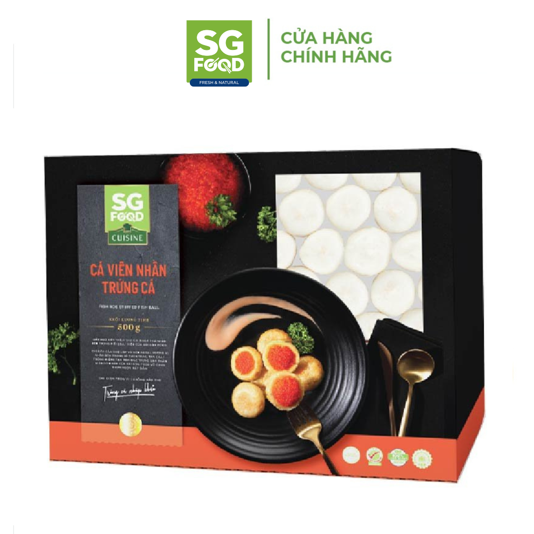 Cá Viên SG Food Nhân Trứng Cá 500g