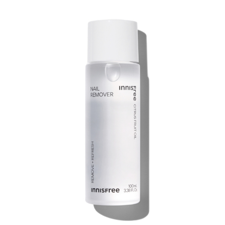 Nước tẩy móng tay chiết xuất jeju cung cấp dưỡng chất dưỡng móng khỏe innisfree Nail Remover 100 mL