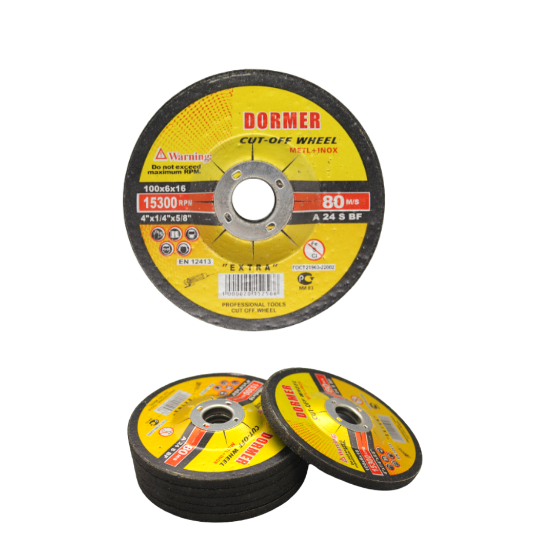 DORMER 125MM Metal Stainless Steel Cutting Discs Cut Off Wheels Flap
