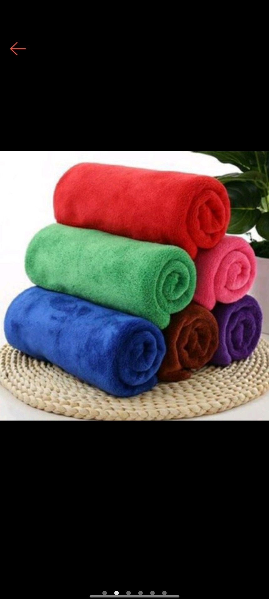 Khăn tắm cao cấp siêu thấm nước mềm mịn 35x75cm ( giao màu ngẫu nhiên )