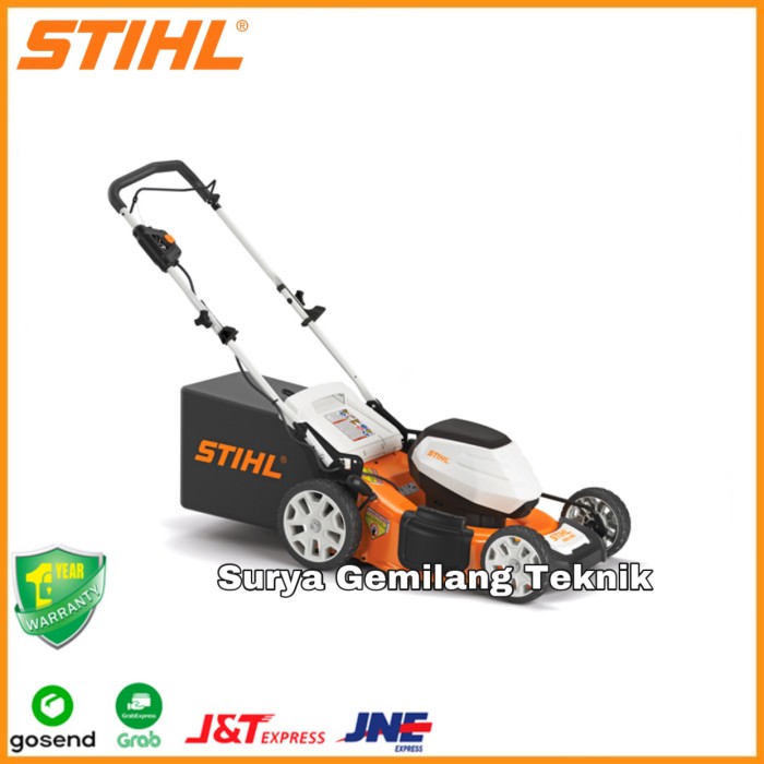 STIHL Electric Lawn Mower RMA 460 Mesin Potong Rumput Dorong 18