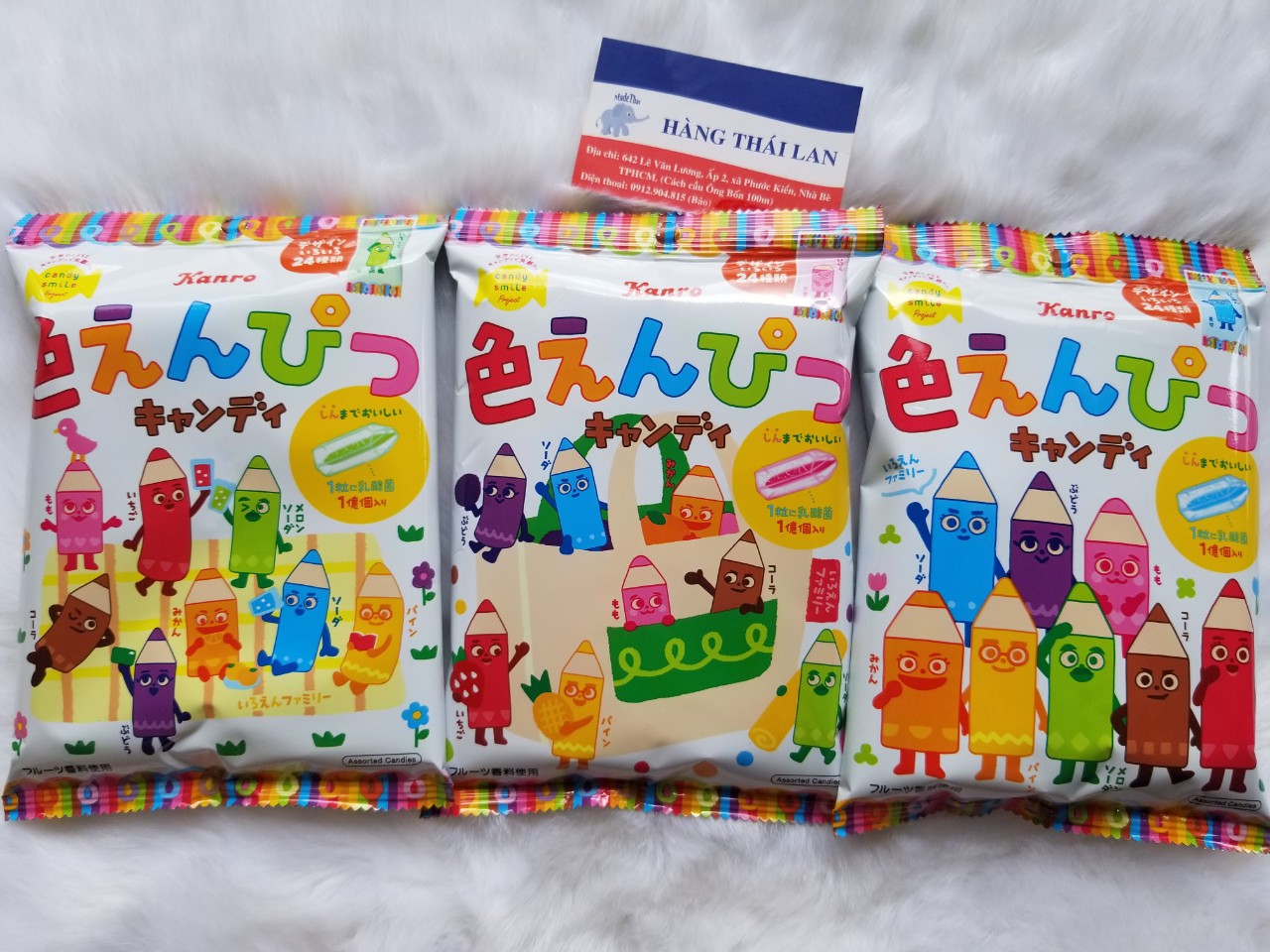 Kẹo Bút Chì Kanro Nhật Bản 80gr