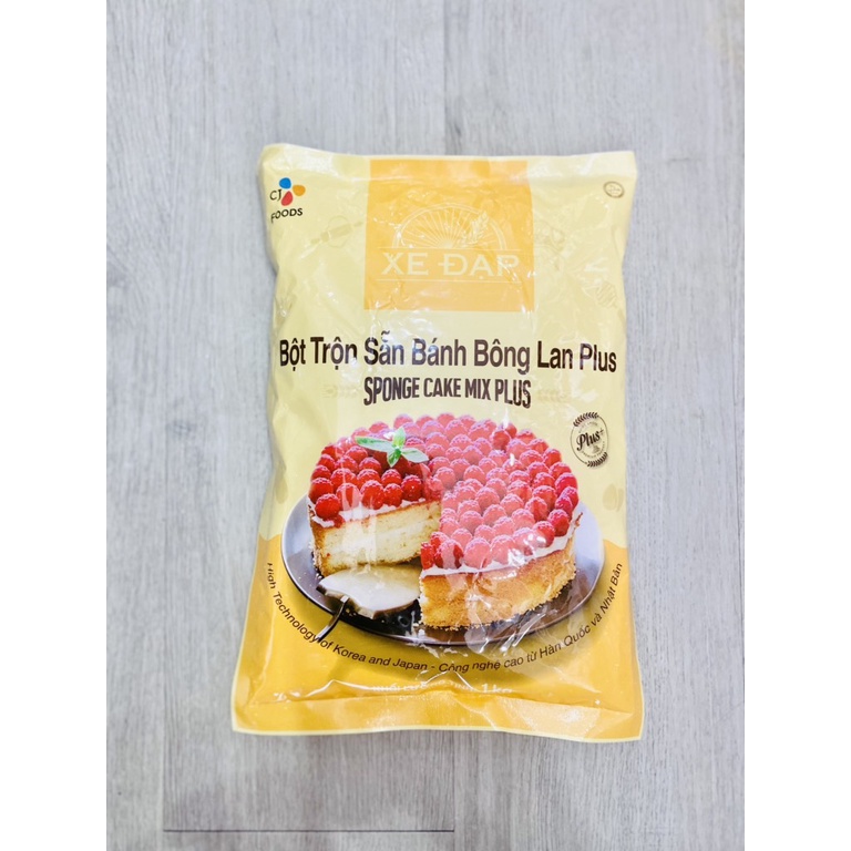 Bột trộn sẵn bông lan xe đạp