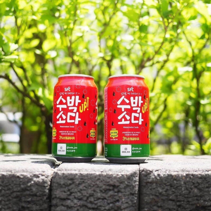 Nước Soda SFC Hàn Quốc lon 350ml