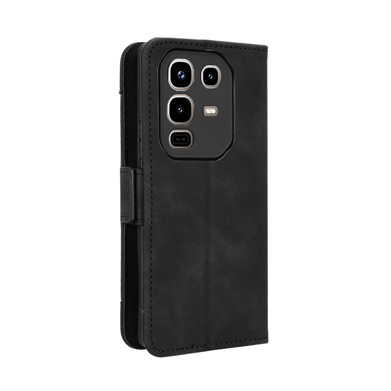 Infinix Note 50 4G/Note 50 Pro 4G Wallet Case with Card Holder, Leather Kickstand Card Slots Case. 