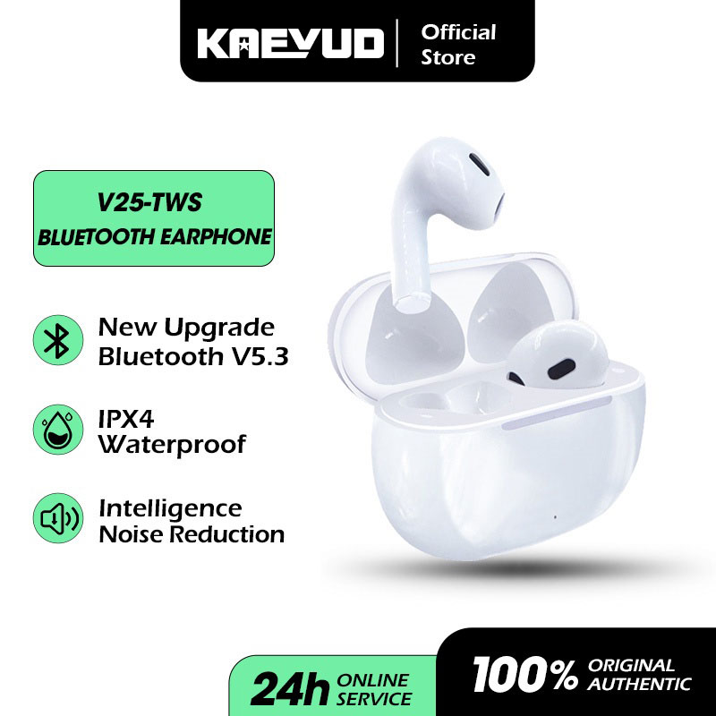 V25 bluetooth outlet earphones