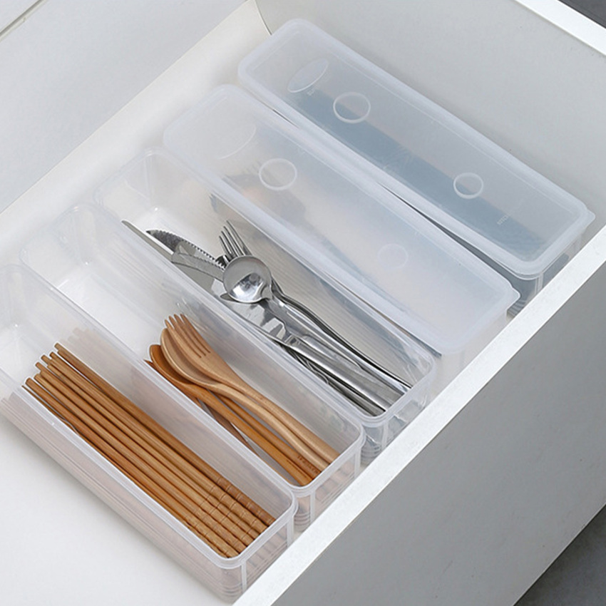 Nhà bếp mì container hộ gia đình ngũ cốc Bảo quản hộp lưu trữ với bìa đồ đựng thực phẩm nhà bếp