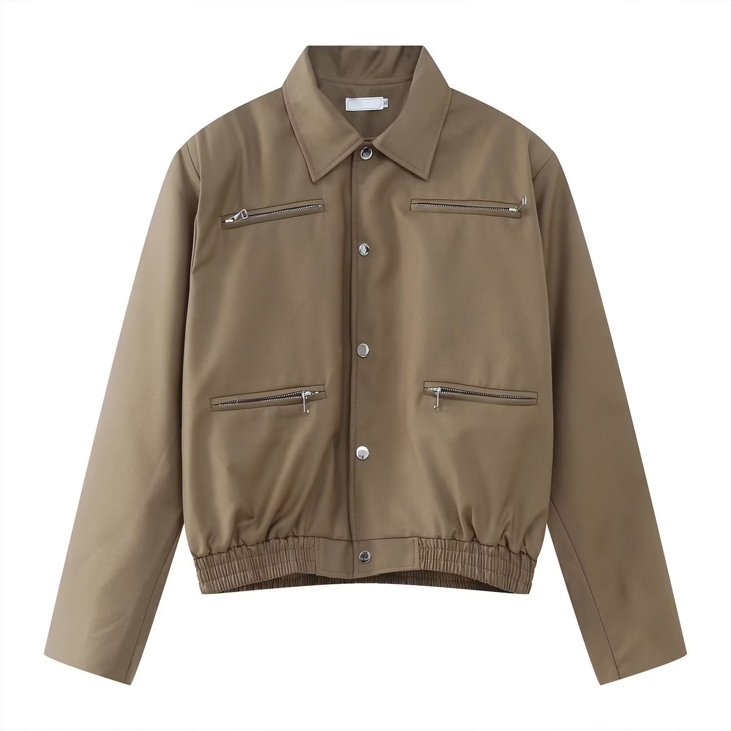 LIVE GREAT Men's American retro high-end design work jacket Piushuai casual short jacket