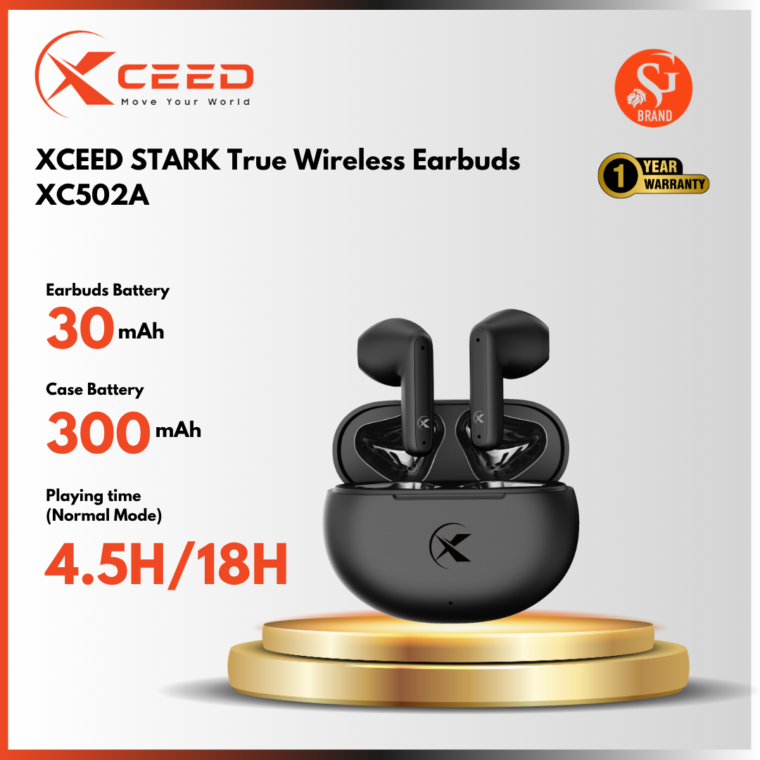 XCEED STARK True Wireless Earbuds XC502A Lazada Singapore