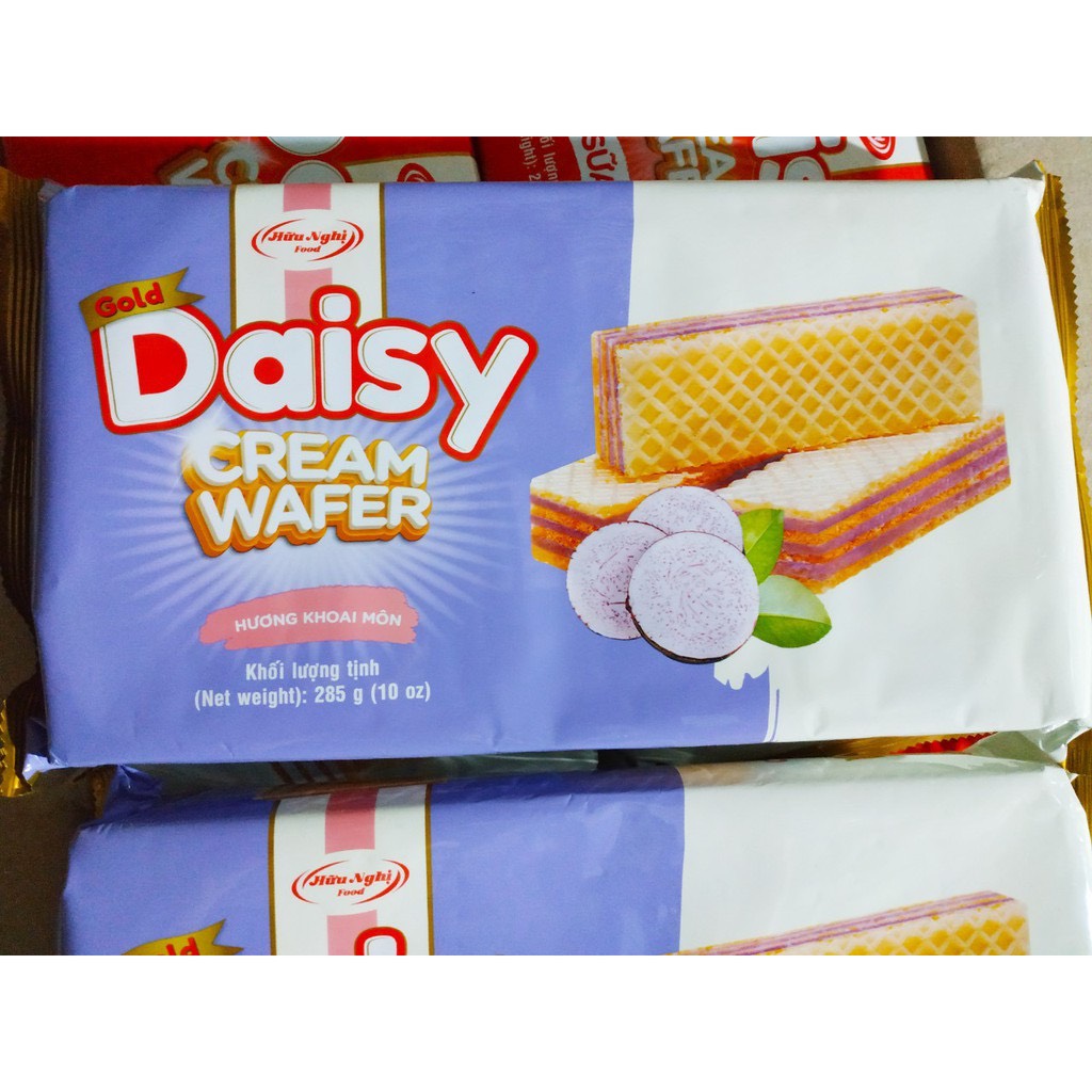 Gold Daisy bánh kem xốp vị khoai môn 285g