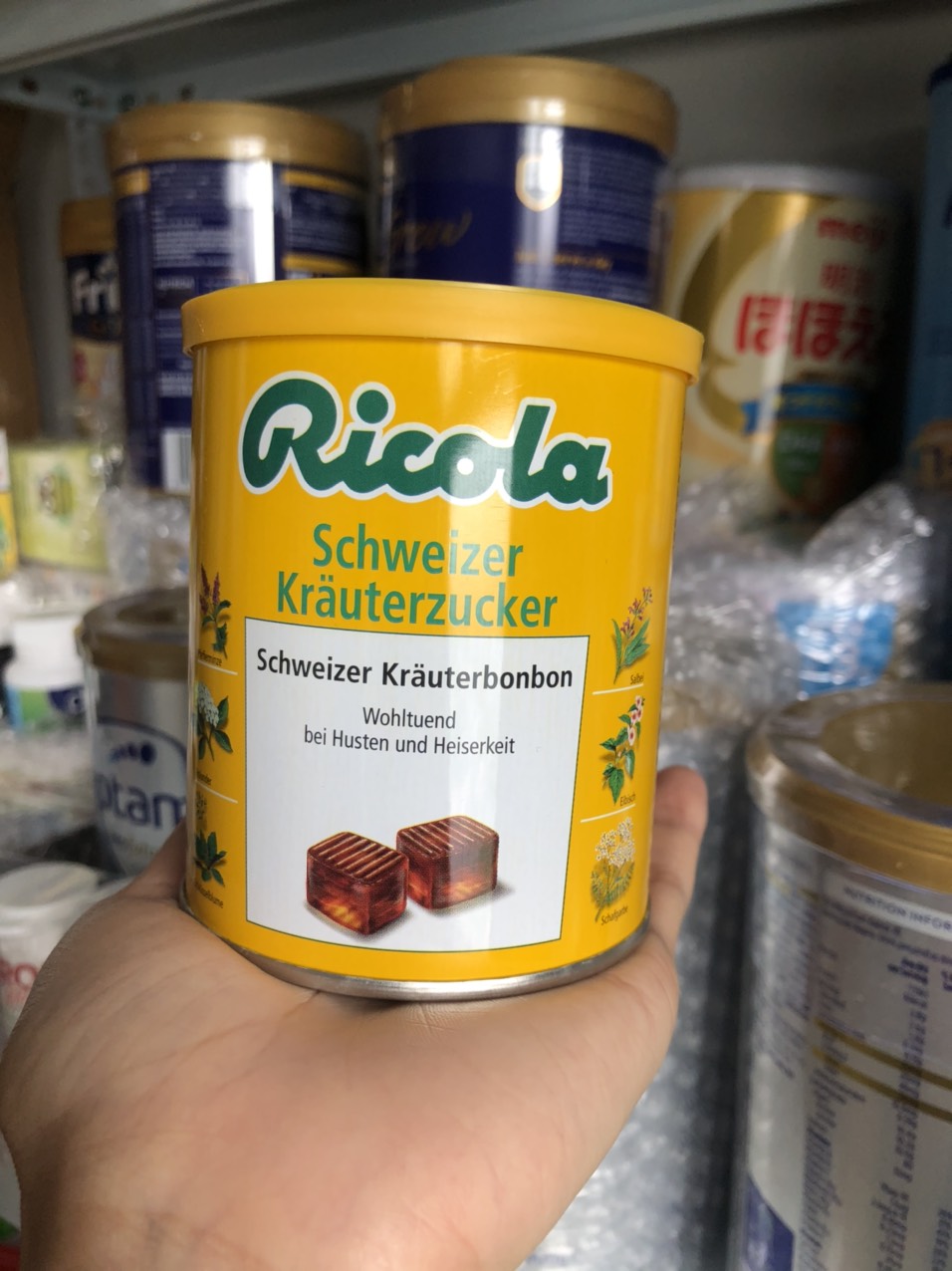 Kẹo ngậm ho Ricola 250g Đức