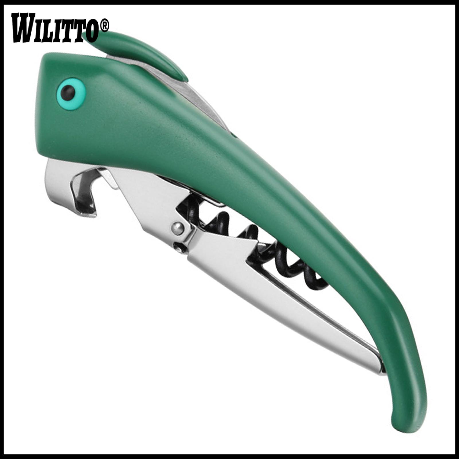 Stainless Steel Multifunctional Wine Corkscrew & Beer Bottle Opener Home Bar Kitchen Tool
_voghion.com