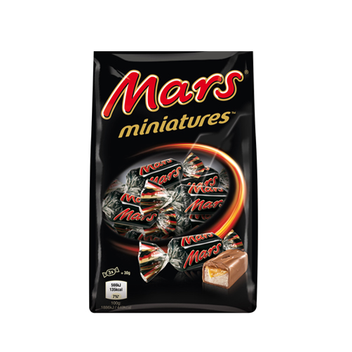 (Rẻ Vô Địch)Kẹo Socola Miniatures hiệu Mars 150g