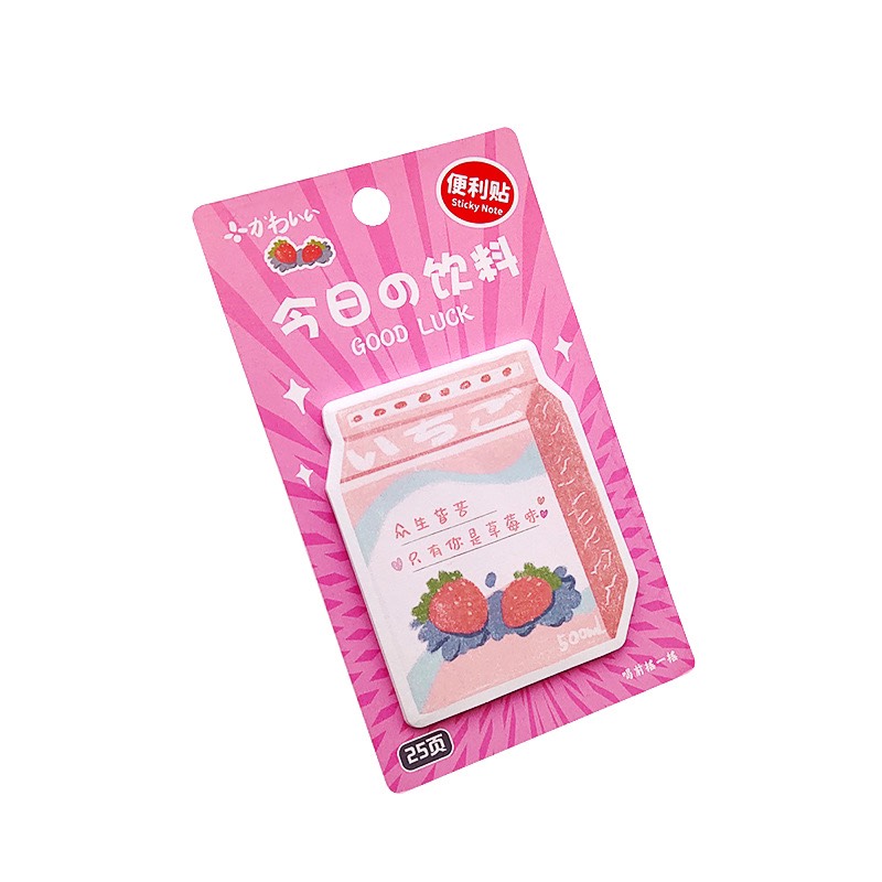 Giấy Note Drink Mini Nhà Cam