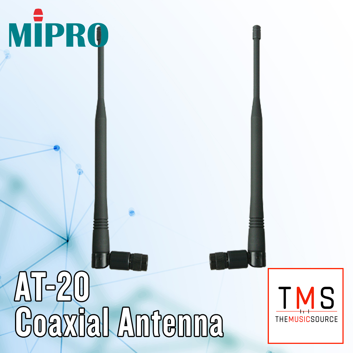 Mipro AT20 Coaxial Antenna (Pair) Lazada PH