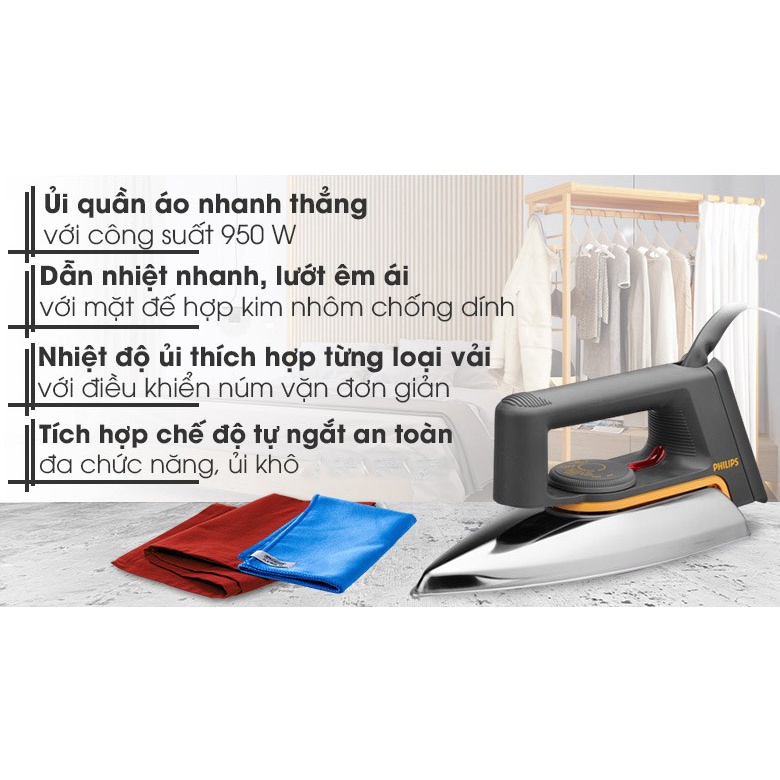 BÀN ỦI PHILIPS HD1172 TDT