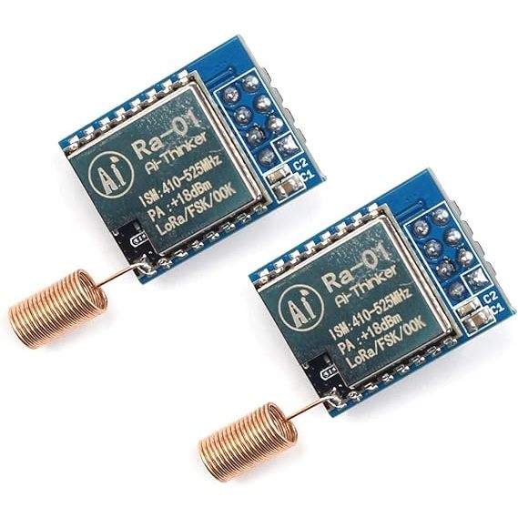 Mạch Thu Phát RF Lora SX1278 433Mhz Ra-01 UART