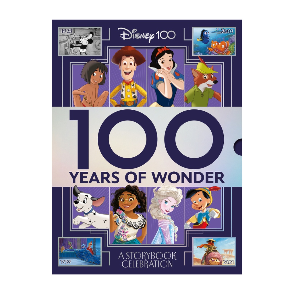 Disney 100 Years of Wonder Story Book Collection (196 Pgs) For