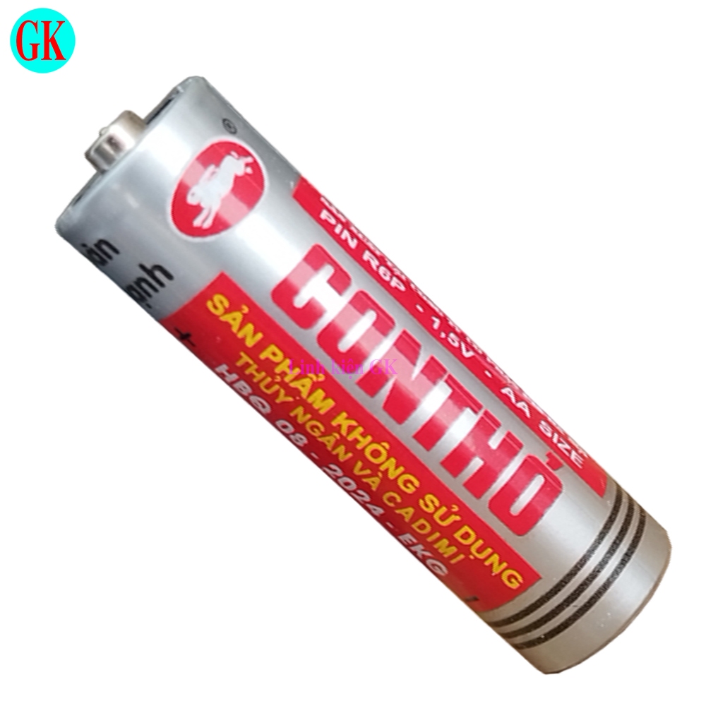 Vỉ 4 Viên Pin AA / AAA Con Thỏ Tiểu R6P, Đũa R03P