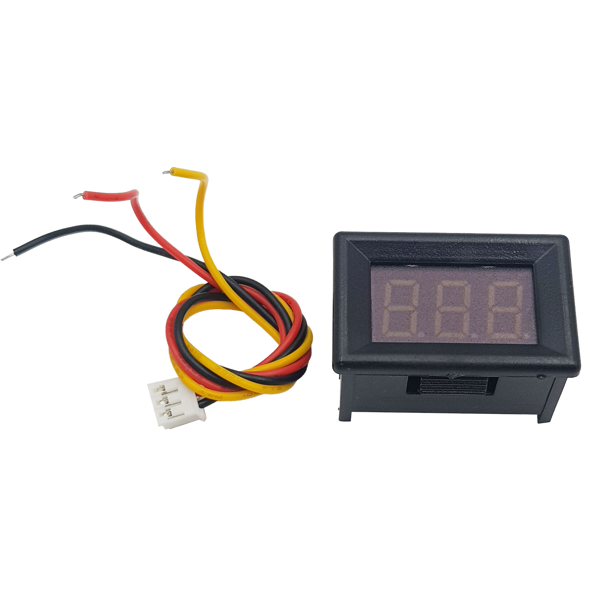 Đồng hồ đo điện áp 3 dây 100VDC trắng