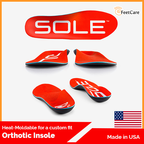 SOLE Active Medium Custom Mouldable Orthotic Medical Insoles