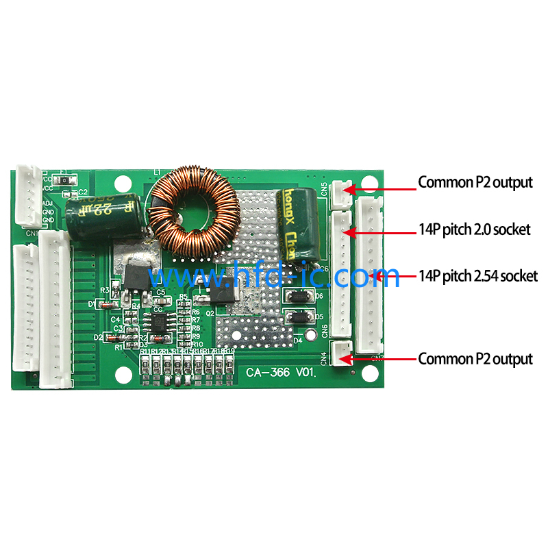 CA-366 universal 26" to 55" inch driver board constant current board led driver board