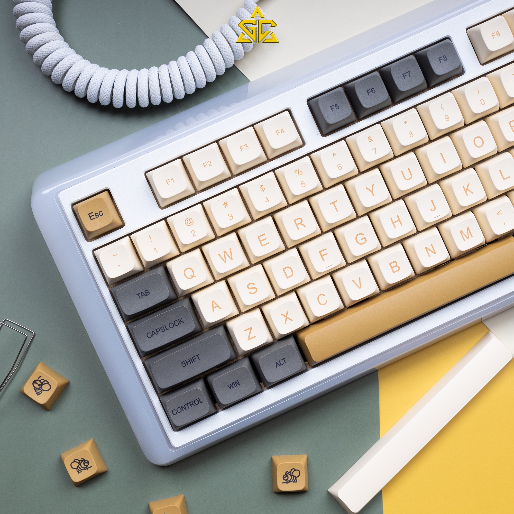Keycap Shimer V2 125 nút bàn phím cơ Thick PBT XDA 9.5MM