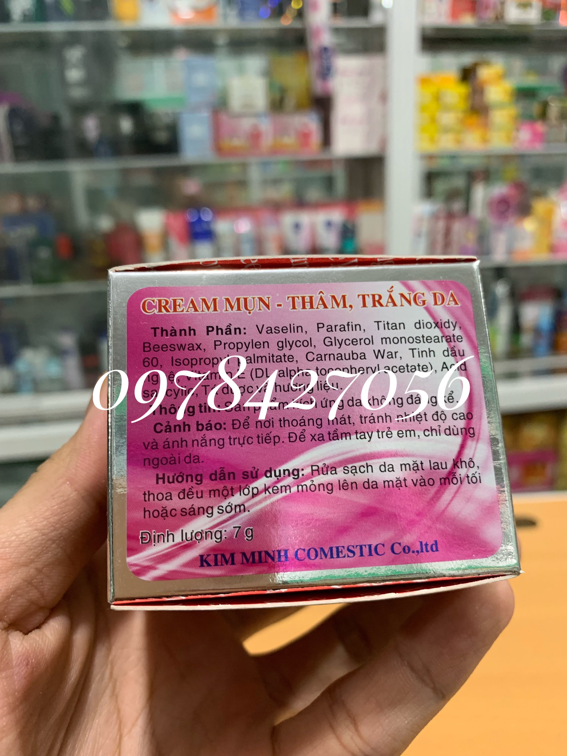 Kem Trắng Da Trị Thâm Nám Lee Young