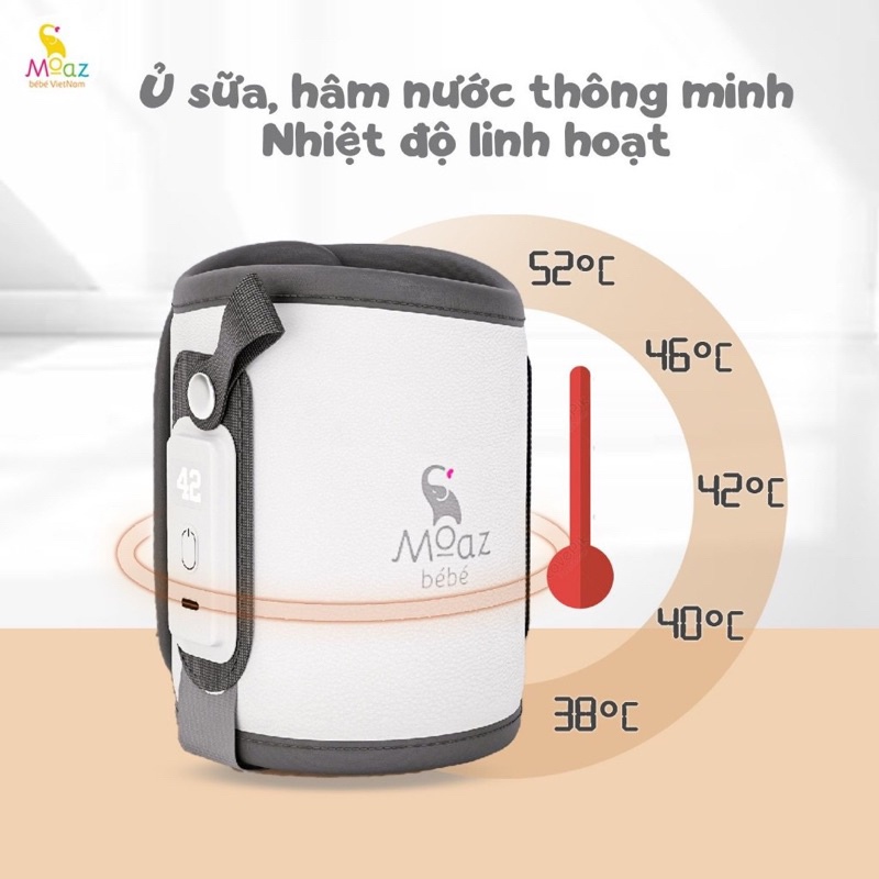 Túi ủ bình sữa moaz bébé mb 067