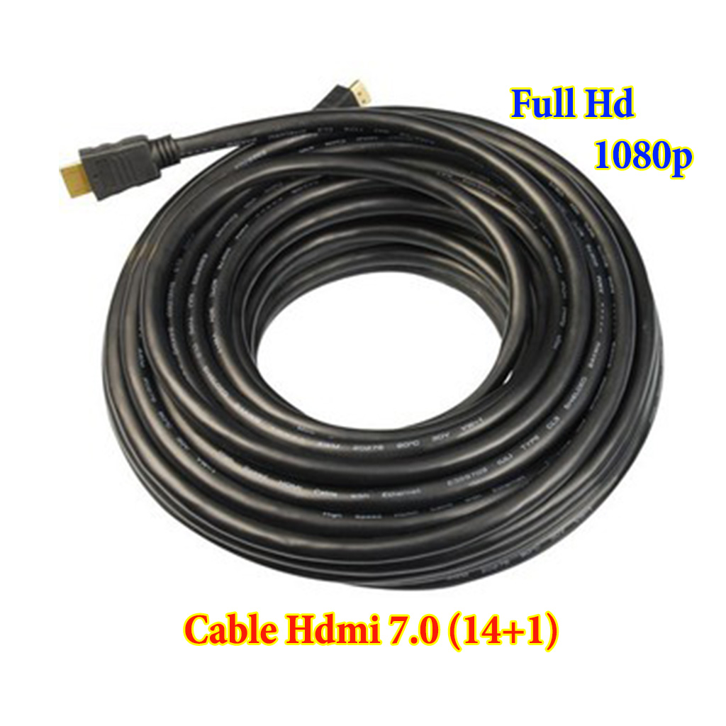 Dây hdmi, dây cáp tín hiệu hdmi 3m dẹt chuẩn 1.4v lõi đồng siêu nét