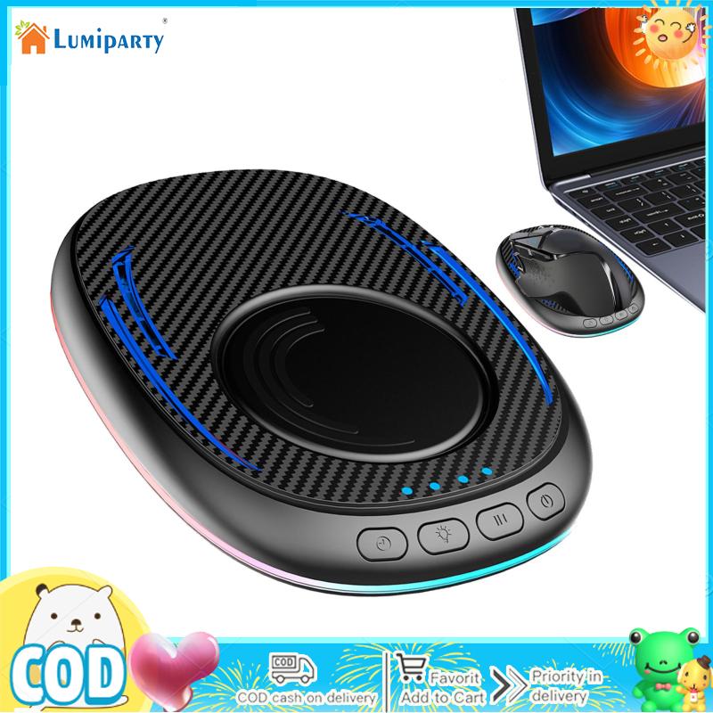 Q2 Mouse Mover Undetectable Mouse Jiggler With Timer ON/Off Switch RGB Lights Mouse Giggler Mover Device