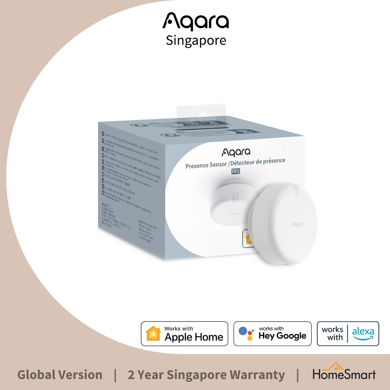 Aqara Presence Sensor FP2 - Homesmart Singapore