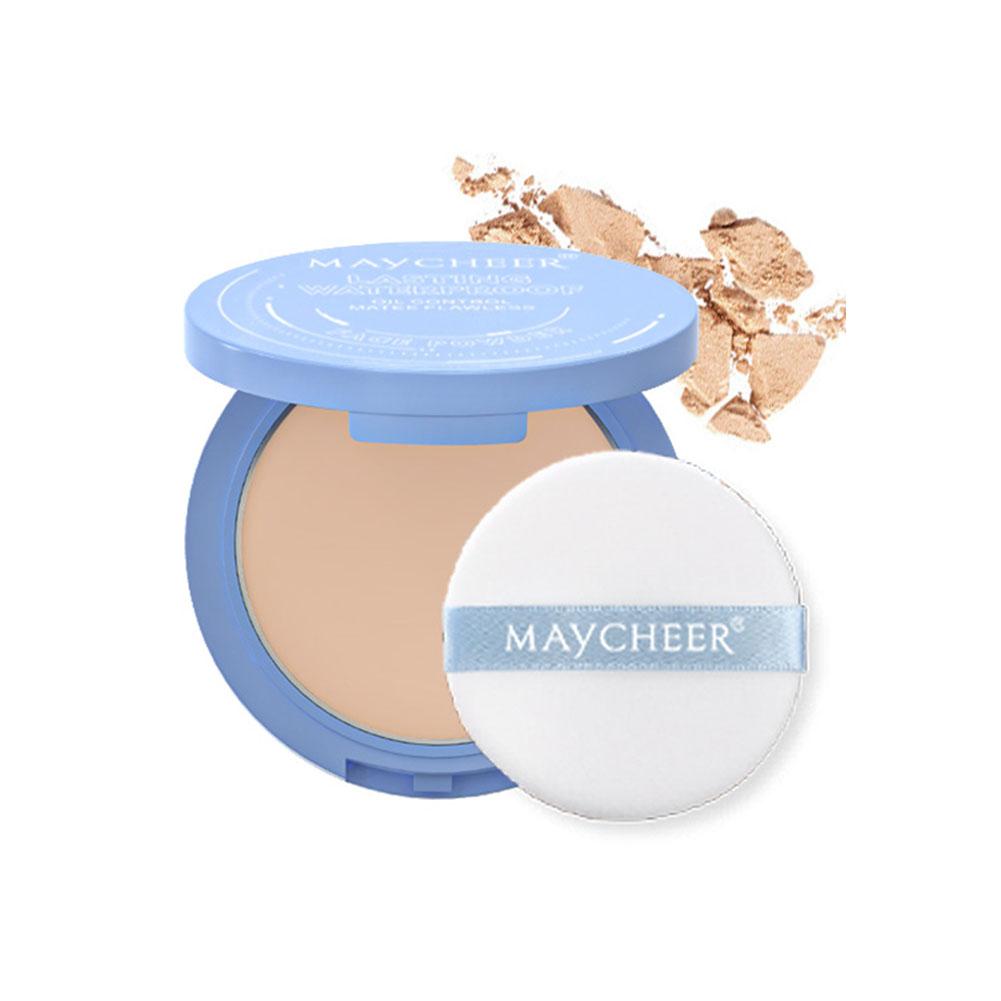 Silk Soft Mist Powder Cake Long-lasting Waterproof Powder Smooth ...