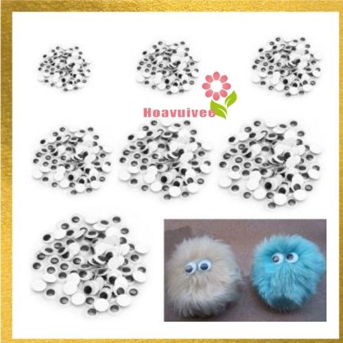 [Freeship] Mắt Thú Bông / Mắt Liếc Làm Handmade - Hoavuivee
