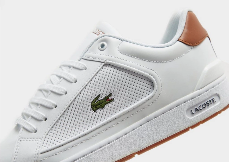 White Lacoste Trainers Deviation Ii Lacoste Men's Deviation Court Sneakers  Shoes Performance