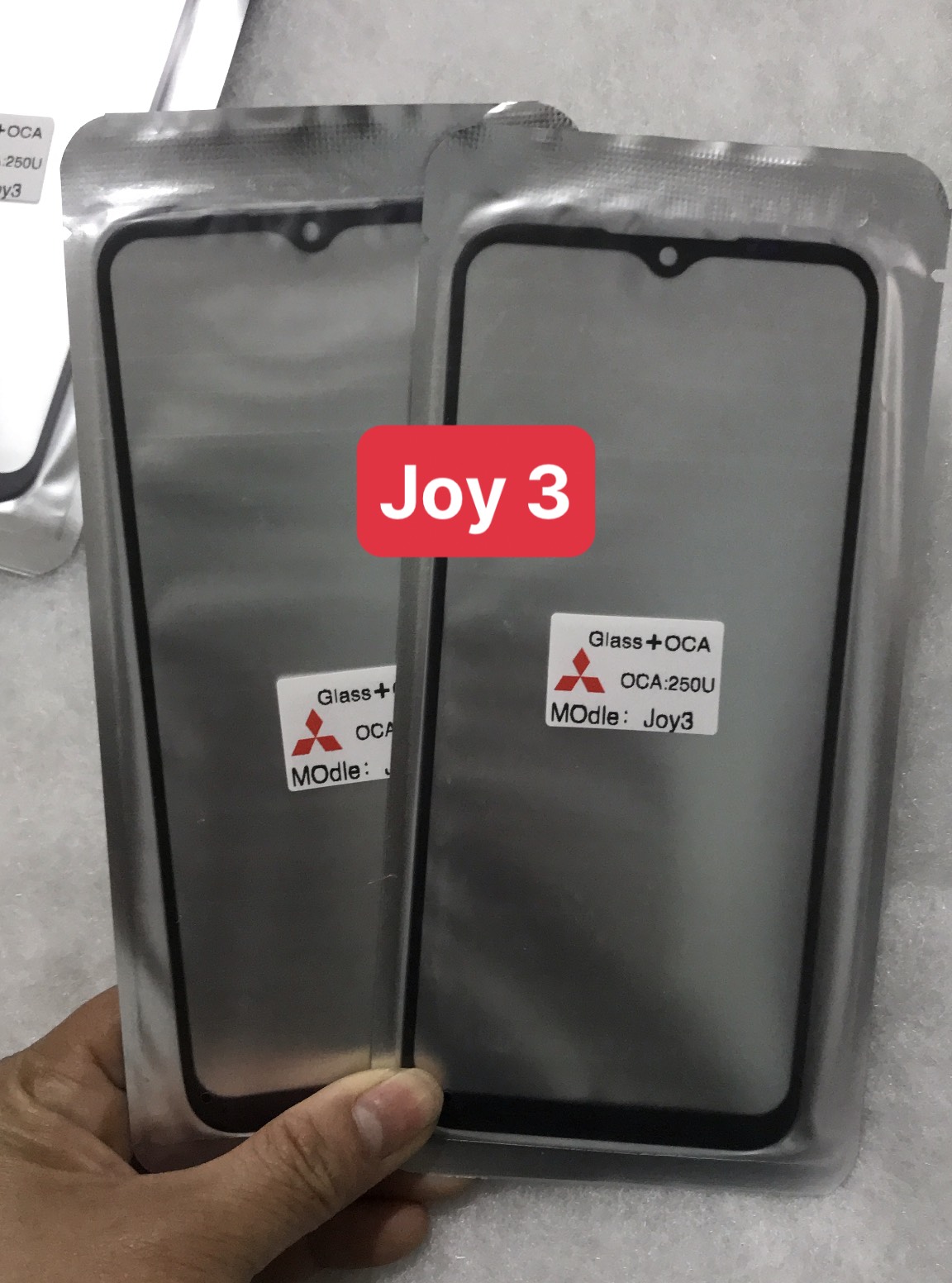 Kính ép Vsmart Joy 3 ( kính ép màn hình liền keo)