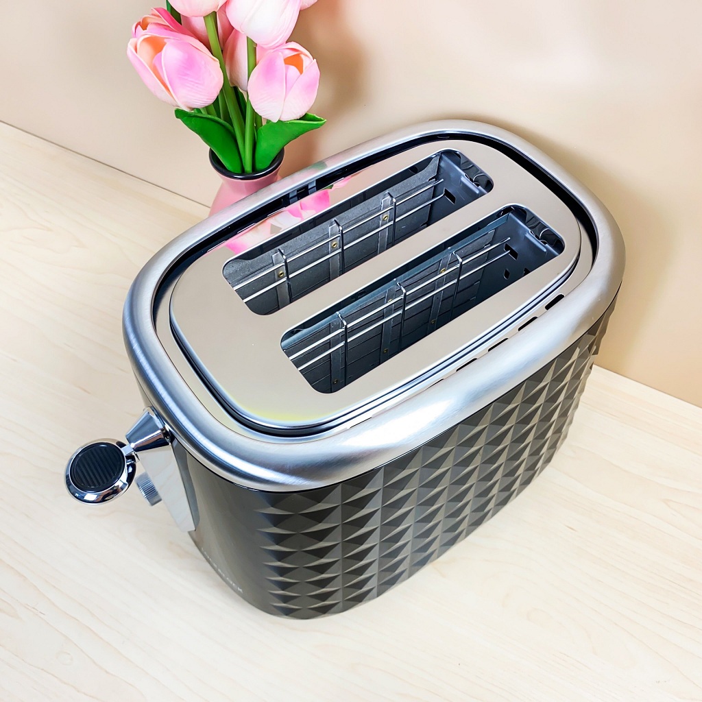 Máy Nướng Bánh Mì Lock&Lock Công Suất 800W EJB- 222BLK