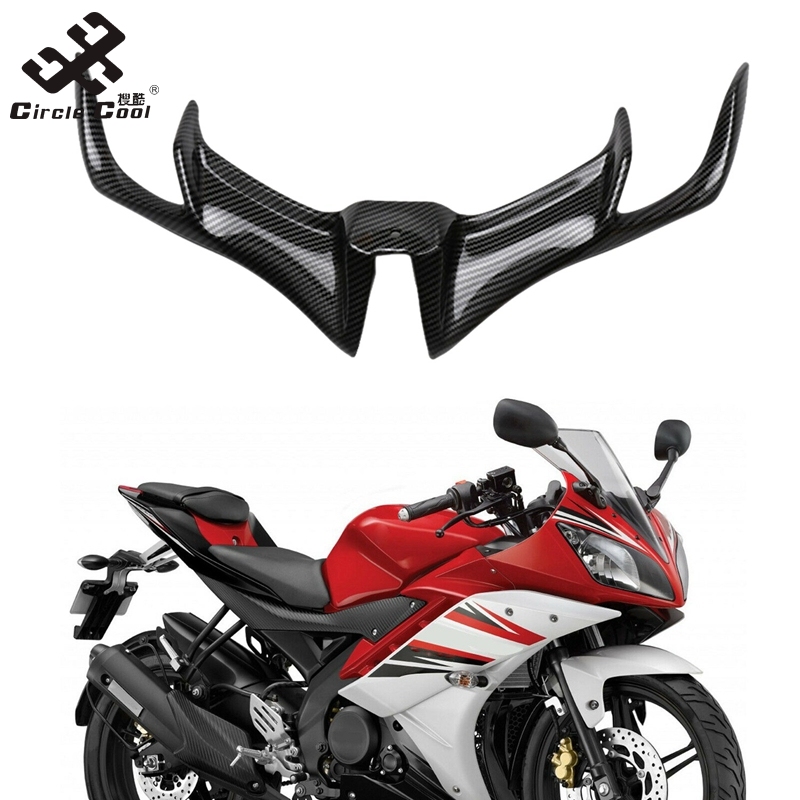 Circle Cool Motorcycle Front Fairing Aerodynamic Winglets ABS Lower Cover