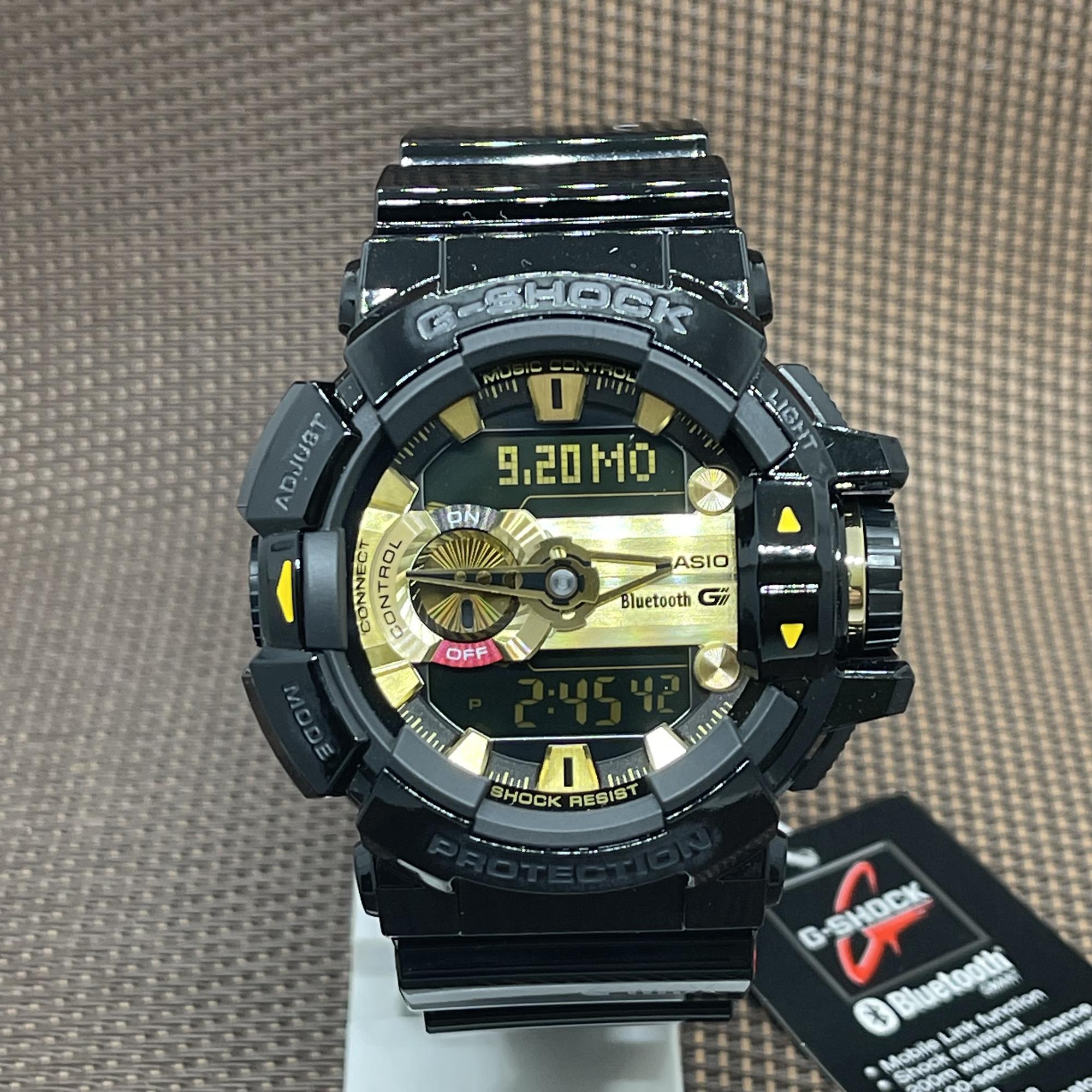 TimeYourTime] Casio G-Shock G'Mix GBA-400-1A9 Black Resin Analog