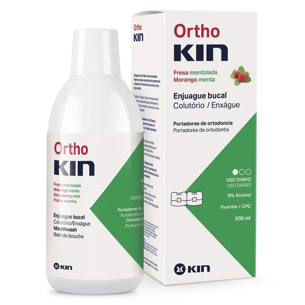 Nước súc miệng cho răng niềng Ortho Kin 500ml