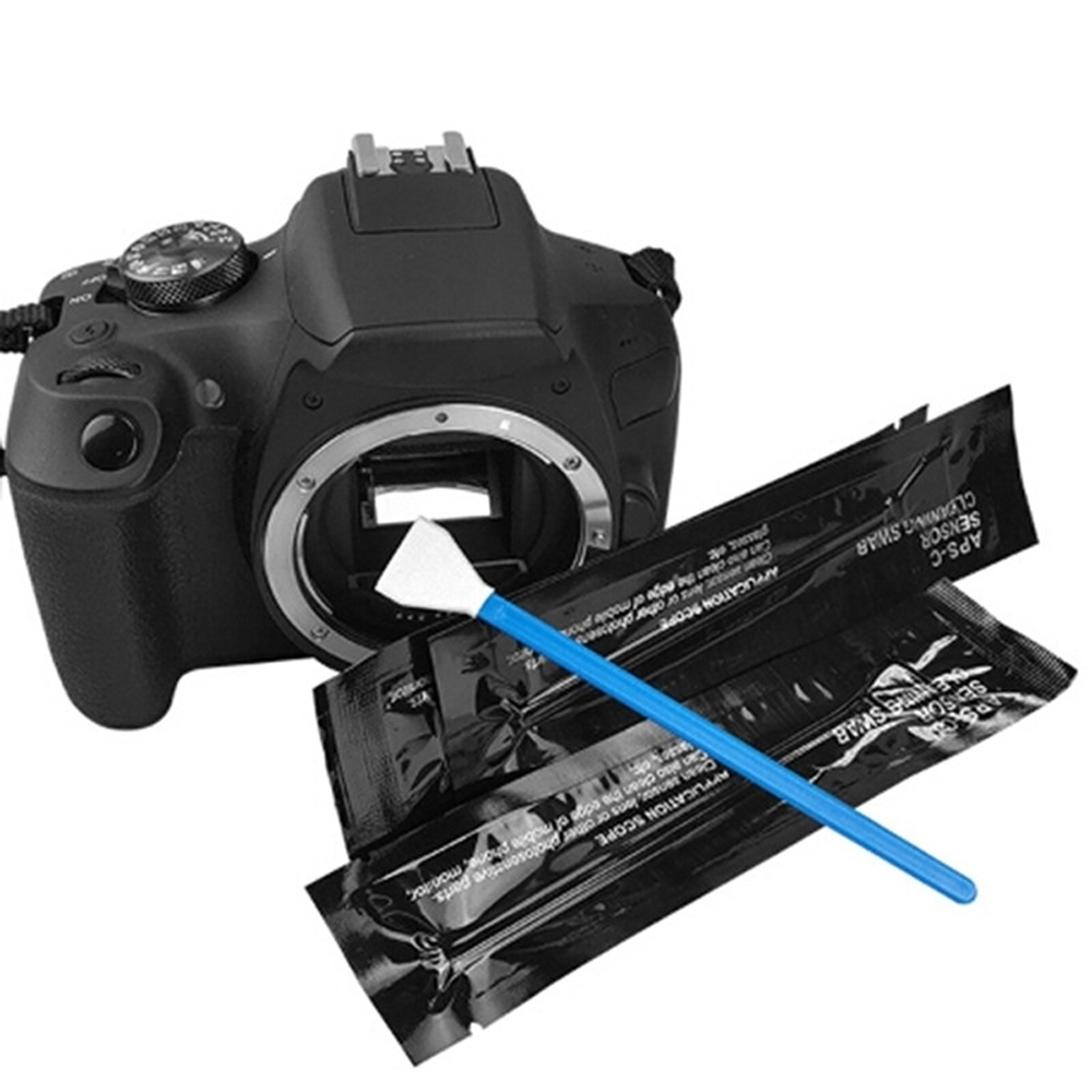 AARINI DSLR 24mm cho Máy ảnh Máy ảnh kỹ thuật số 16mm Cảm biến CMOS Khung đầy đủ Bộ vệ sinh máy ảnh Bàn chải làm sạch ống kính Tăm bông sạch hơn Gạc làm sạch cảm biến