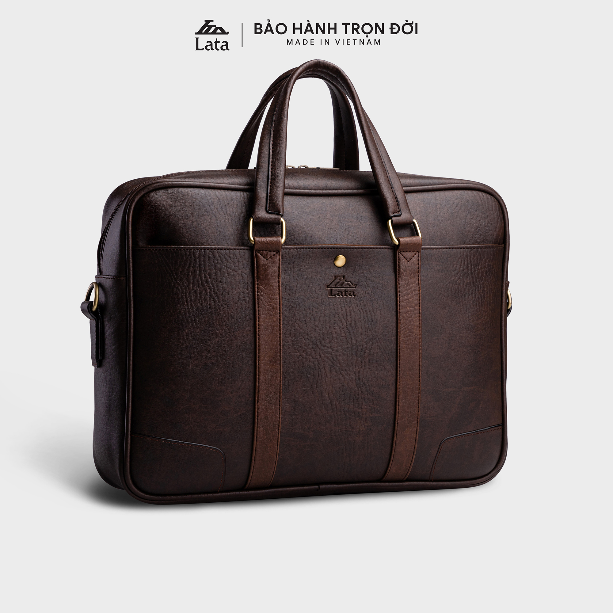 Lata Office Briefcase (Basic Men's Fashion - Leather Briefcase Ca31)