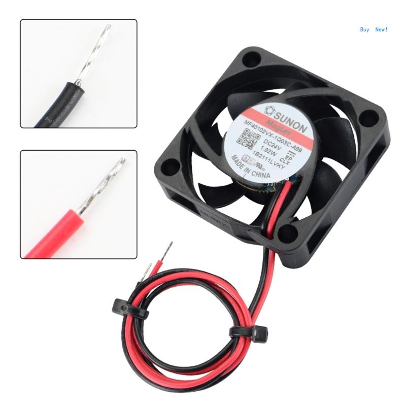 【New Arrivals】40mm Cooling Fan Hydraulic Bearing for Sunon Maglev 4010 12V 24V 1.92W 3D Printer Cooler Radaitor for Voron 2.4. 