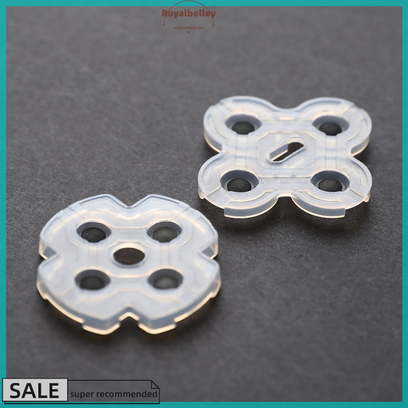 【ROYALBELLEY】 5pcs/lot Conductive rubber pad button contacts gasket kit for PS3 controller