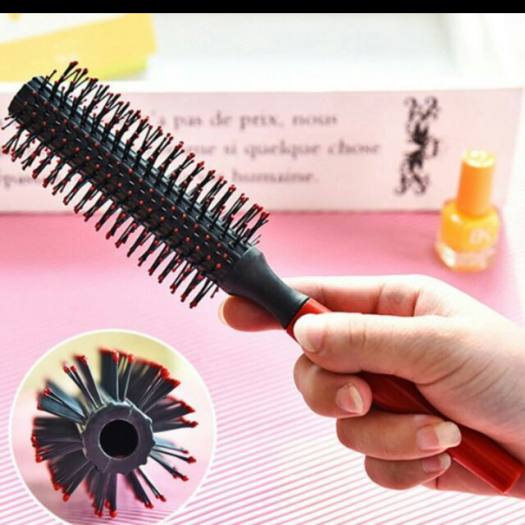 Lược tròn chải tóc xoăn, giữ nếp chuẩn