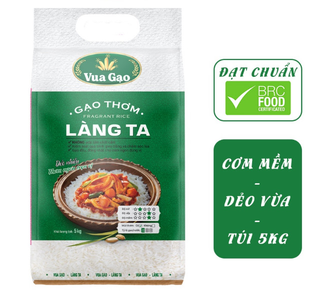 Vua Gạo Làng Ta ( Túi 5kg )