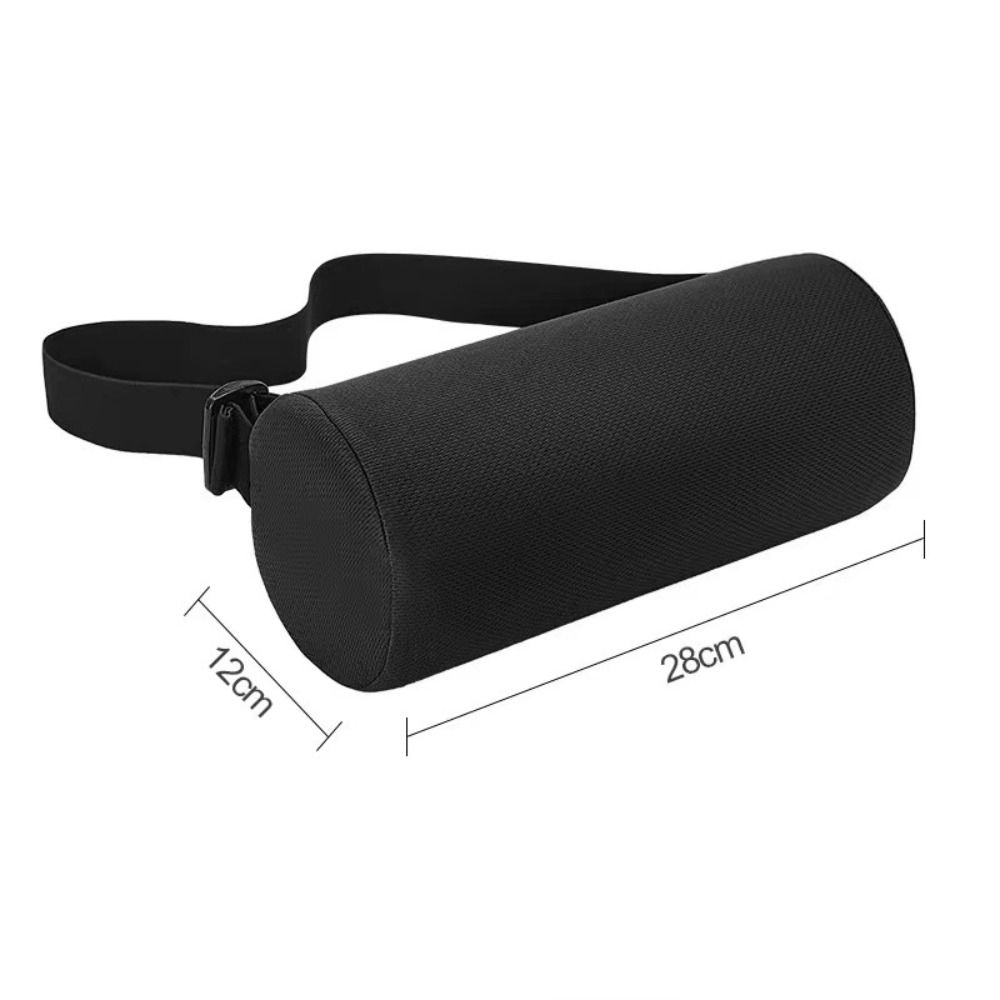 Xinyang941727 bông hoạt tính thắt lưng CuộN Ergonomic ngang lưng có thể điều chỉnh gối phổ dựa lưng bảo vệ mặt sau
